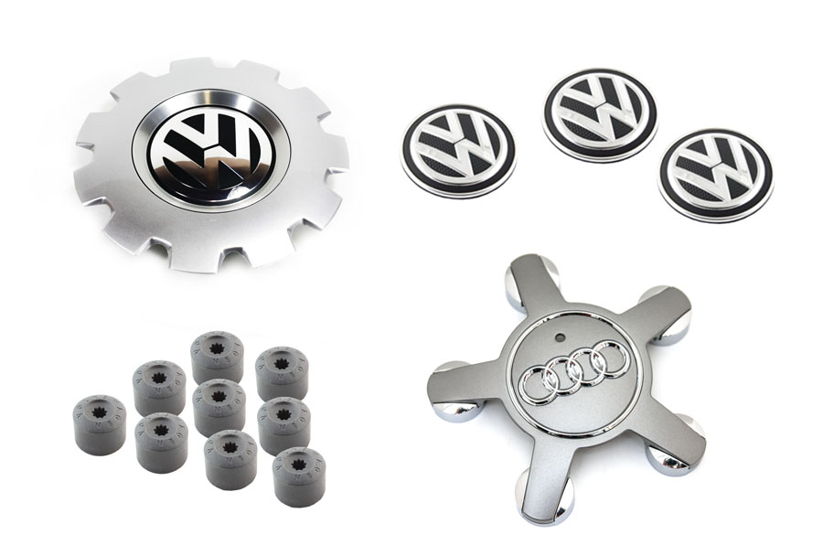 vw self levelling centre caps