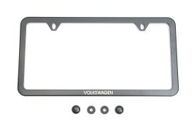 License Plate Frame (Black) for Volkwagen - 000071801AB041 - Genuine Volkswagen/Audi