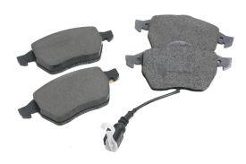 Front Brake Pads for 288 x 25mm rotors with Wear Sensor - 1J0698151K - Genuine Volkswagen/Audi