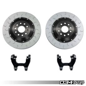 Rotor Kit, Rr, 350x22, Blk,MQB