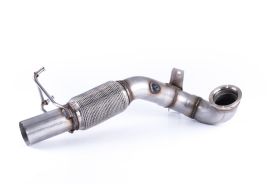Racingline Golf 7 R 2.0 TSI Front Exhaust System with high flow Catalyst - VWR21G702R