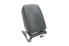 Armrest in Center Console for MK7/MK7.5 GTI (Leatherette) Black & Red - Genuine Volkswagen/Audi - 5GM864207CBKX