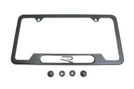 License Plate Frame R Black - 5H0071801 - Genuine Volkswagen/Audi