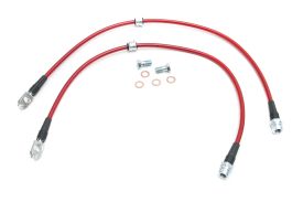 Front (Stainless Steel) Brake Lines - 5Q0-698-701-C-DAP - Deutsche Auto Parts