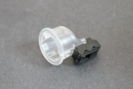 12V Outlet Trim Ring (Light) - Genuine Volkswagen/Audi - 5Q0919341