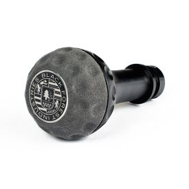 BFI Heavy Weight Shift Knob - GSB - Gray Alcantara - Black Anodized - VW / Audi 