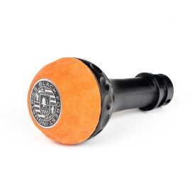 BFI Heavy Weight Shift Knob - GSB - Orange Alcantara - Black Anodized - VW / Audi 