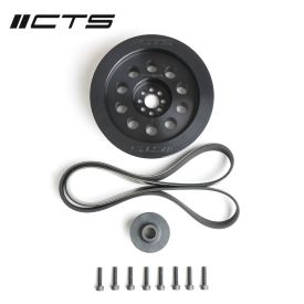 CTS Turbo - Dual Pulley Upgrade Kit (Press on Style) | 3.0T V6 (187mm)