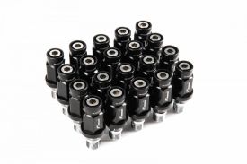 Stud and Nut 80mm Conversion Kit  / Tapered Seat Nuts - most aftermarket wheels / Full Car Set