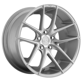 Niche - TARGA 19x8.5 5x112.00 GLOSS SILVER MACHINED (42 mm) - M13119854342