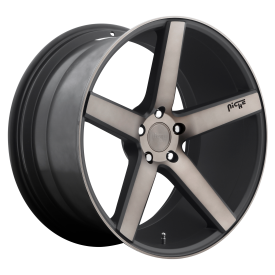 Niche - MILAN 19x8.5 5x112.00 MATTE BLACK MACHINED (42 mm) - M13419854342