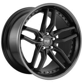 Niche - METHOS 19x8.5 5x112.00 GLOSS BLACK MATTE BLACK (42 mm) - M19419854342