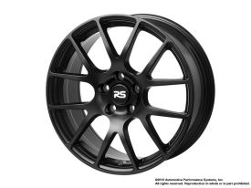 RSE12 18X8.0 +45 5-112 (57.1) SATIN BLACK