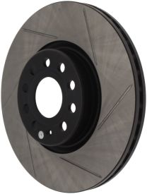 StopTech - Front Slotted Rotor - Left (Drivers) | 06-10 Audi A3 / 08-10 TT / 06-09 VW GTI Mlk V/Passat