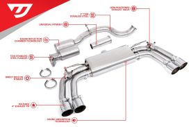 Unitronic Cat-Back Exhaust System for 8Y S3