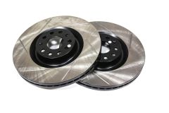 Slotted Front Brakes Rotors for MK7 Golf R| PP GTI | Audi S3