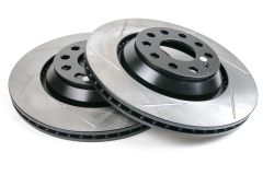 Slotted Rear Brakes Rotors for MK7 Golf R| PP GTI | Audi S3