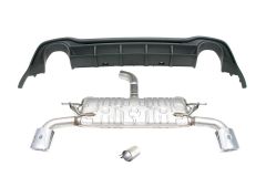 MK8 GTI Clubsport Rear Muffler and Valence Retrofit 5H6253609Q