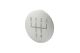 DAP Shift Knob (Modular) - Coins-Silver - 5 Speed Laser Printed Shift Pattern