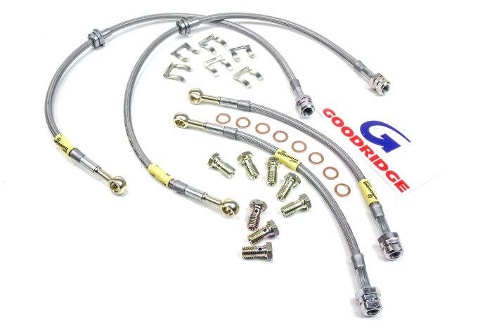 Stoptech Stainless Steel Brake Line kit (Rear) MK7/7.5 R & GTI without  Performance Package