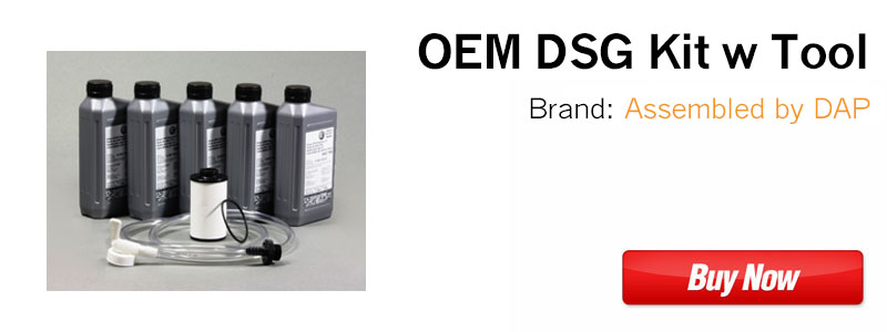 VW/Audi DSG Kit with OEM DSG FLuid and DSG Tool