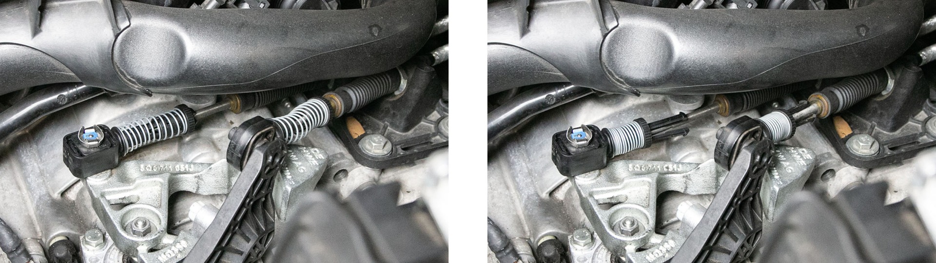 How to remove Shifter End Links for 6 Speed Short Shifter Install