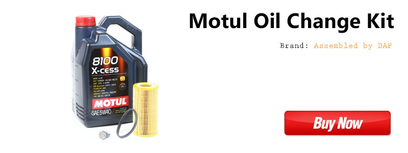 VW MK5 2.0t FSI Motul Oil Change Kit